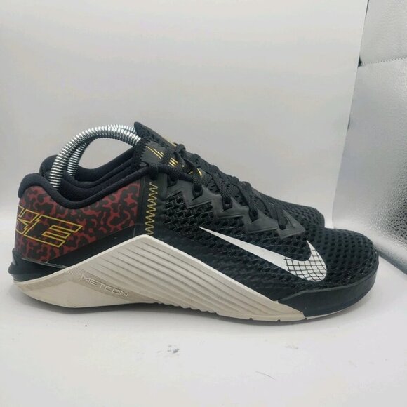 Nike Metcon 6 Leopard Mens Training Shoes Sneakers Size US 8 - Picture 3 of 7